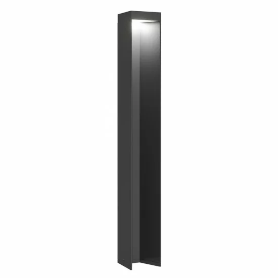 Maytoni Фонарь уличный (столб) Essen, LED, 9W, 450lm, 4000K, IP54, серый, O596FL-L9GR4K1