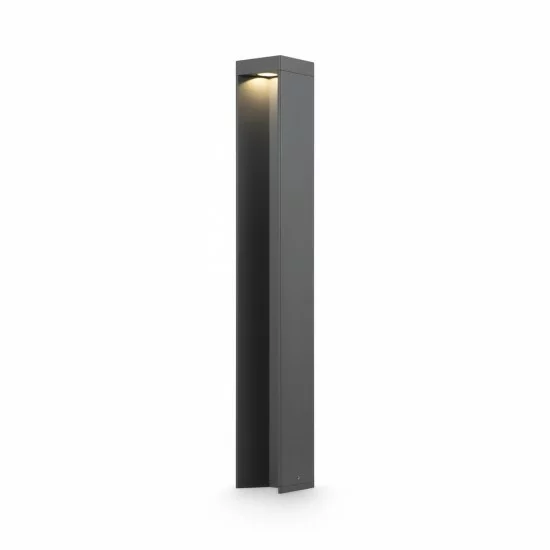 Maytoni Фонарь уличный (столб) Essen, LED, 9W, 450lm, 4000K, IP54, серый, O596FL-L9GR4K1