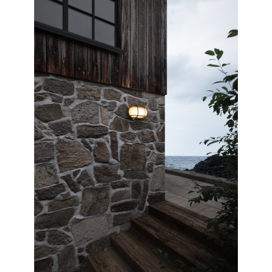 Nordlux outdoor wall lamp 1xE27x12.5W, IP64 Helford for seaside