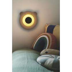 Nordlux wall lamp 1xE14x25W, brown, Bruna Bear 2312951018