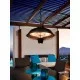 Schuller outdoor suspension electric heater 1W LED + 1500W, Heat Vintage 747158 Schuller outdoor suspension electric heater 1W LED + 1500W, Heat Vintage 747158