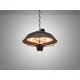 Schuller outdoor suspension electric heater 1W LED + 1500W, Heat Vintage 747158 Schuller outdoor suspension electric heater 1W LED + 1500W, Heat Vintage 747158