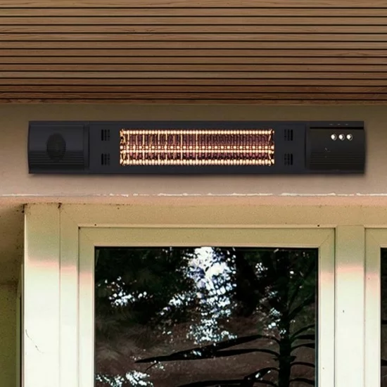 Schuller outdoor wall electric heater with Bluetooth speakers, Heat Music 768191 Schuller outdoor wall electric heater with Bluetooth speakers, Heat Music 768191