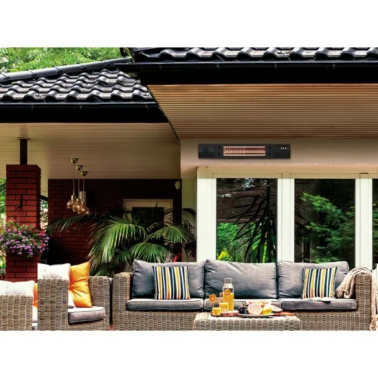 Schuller outdoor wall electric heater with Bluetooth speakers, Heat Music 768191 Schuller outdoor wall electric heater with Bluetooth speakers, Heat Music 768191