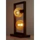 Searchlight table lamp lamp 2x60WxE27, brown OBLONG 2LT, EU24101-2RU Searchlight table lamp lamp 2x60WxE27, brown OBLONG 2LT, EU24101-2RU