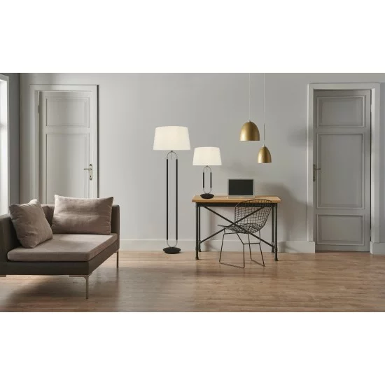 Searchlight floor lamp Jazz 1x60WxE27, EU41432SS Searchlight floor lamp Jazz 1x60WxE27, EU41432SS