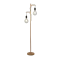 Searchlight floor lamp 2x60WxE27, koks WOODY 2LT,  EU95041-2BR