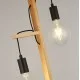 Searchlight floor lamp 2x60WxE27, koks WOODY 2LT, EU95041-2BR Searchlight floor lamp 2x60WxE27, koks WOODY 2LT, EU95041-2BR
