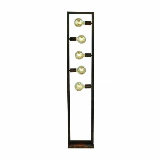 Searchlight floor lamp 5x60WxE27, brown OBLONG 5LT, EU24101-5RU Searchlight floor lamp 5x60WxE27, brown OBLONG 5LT, EU24101-5RU
