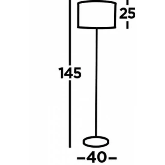 Searchlight Stehlampe Fishnet 2x60WxE27, EU2832-2GO Searchlight Stehlampe Fishnet 2x60WxE27, EU2832-2GO