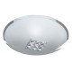 Searchlight Ceiling Lamp Horizon Flush 4xE27x60W, grey, 2198-32