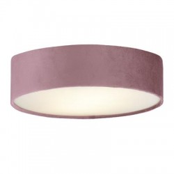 Searchlight Ceiling Lamp Drum 2xE27x15W, pink, 23298-2PI