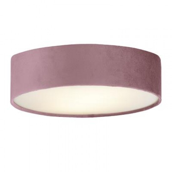 Searchlight Ceiling Lamp Drum 3xE27x15W, pink, 23298-3PI