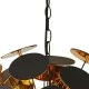 Searchlight Pendelleuchte Discus, 4x60WxE14, Schwarz, 3074-4BG Searchlight Pendelleuchte Discus, 4x60WxE14, Schwarz, 3074-4BG