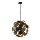 Searchlight Pendelleuchte Discus, 4x60WxE14, Schwarz, 3074-4BG Searchlight Pendelleuchte Discus, 4x60WxE14, Schwarz, 3074-4BG