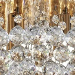 Searchlight Ceiling Lamp 4xG9x33W, gold, Hanna, 3404-4GO 