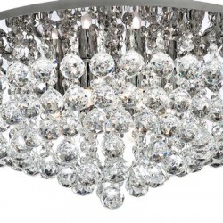 Searchlight Ceiling Lamp 8xG9x33W, chrome, Hanna, 3408-8CC