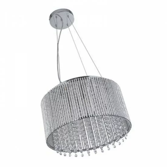 Searchlight Pendelleuchte Elise, 8x33WxG9, Chrom, 4048-8CC Searchlight Pendelleuchte Elise, 8x33WxG9, Chrom, 4048-8CC