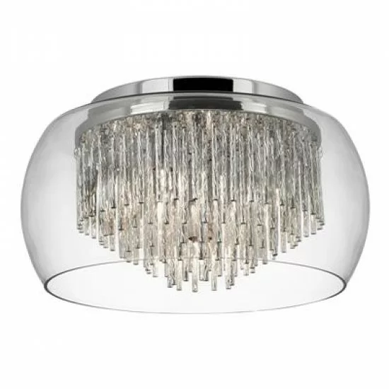 Searchlight Ceiling Lamp 4xG9x33W, chrome, Curva, 4624-4CC Searchlight Ceiling Lamp 4xG9x33W, chrome, Curva, 4624-4CC