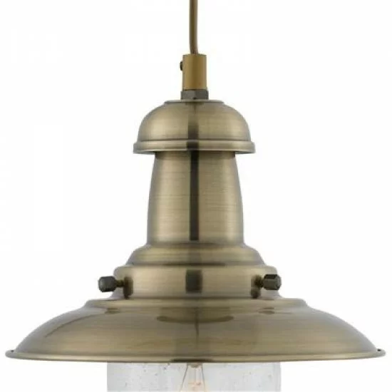 Searchlight pendant lamp Fisherman Baby, 1x60WxE27, antique brass, 5787AB Searchlight pendant lamp Fisherman Baby, 1x60WxE27, antique brass, 5787AB