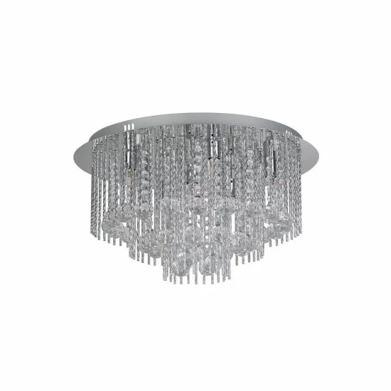 Searchlight Deckenlampe Beatrix LED Flush 33W, G9, chrom, 9198-8CC Searchlight Deckenlampe Beatrix LED Flush 33W, G9, chrom, 9198-8CC