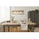 Searchlight adjustable pendant lamp 4x60WxE27, wood SQUARE 4LT, 54741-4NA Searchlight adjustable pendant lamp 4x60WxE27, wood SQUARE 4LT, 54741-4NA