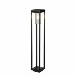 Searchlight OUTDOOR PEDESTAL, GARDEN LUMINAIRE ATLANTA, 1x15WxE27, IP44, black, 28731-900