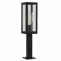 Searchlight OUTDOOR PEDESTAL, GARDEN LUMINAIRE Box, 1x60WxE27, IP44, black, 6441-450BK