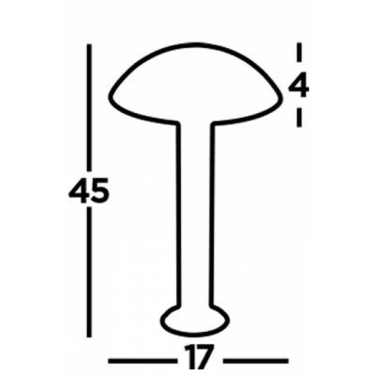 Searchlight outdoor LED free-standing light, garden luminaire Mushroom 15 W, 577 lm, 7264-450 Searchlight outdoor LED free-standing light, garden luminaire Mushroom 15 W, 577 lm, 7264-450