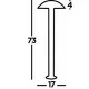 Searchlight уличный декоративный столбик, садовый светильник Mushroom 15 W,  538 lm, 7264-730