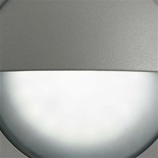 Searchlight outdoor wall light Bangor, 3W, 125lm, IP44, grey, 1402GY Searchlight outdoor wall light Bangor, 3W, 125lm, IP44, grey, 1402GY