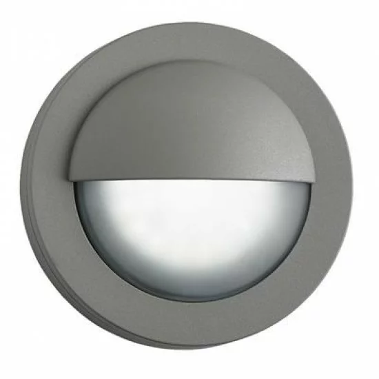 Searchlight outdoor wall light Bangor, 3W, 125lm, IP44, grey, 1402GY Searchlight outdoor wall light Bangor, 3W, 125lm, IP44, grey, 1402GY