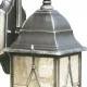 Searchlight Außen-Wandleuchte Genoa, 1x60WxE27, IP23, Silber, 1642
