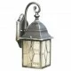 Searchlight Außen-Wandleuchte Genoa, 1x60WxE27, IP23, Silber, 1642