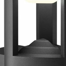 Searchlight outdoor wall light MICHIGAN, 7W, 150lm, IP44, DARK GREY, 2005GY