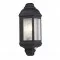Searchlight Außen-Wandleuchte Maine, 1x,60WxE27, IP44, Schwarz, 280BK-PIR