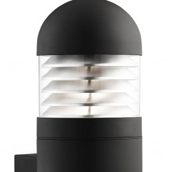 Searchlight outdoor wall light Bronx, 1x60WxE27, black, 7899BK