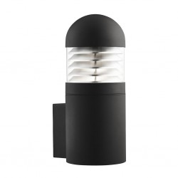 Searchlight outdoor wall light Bronx, 1x60WxE27, black, 7899BK