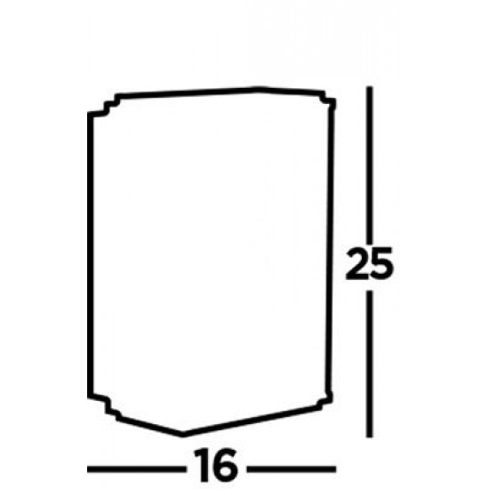 Searchlight outdoor wall light Box, 1x60WxE27, IP44, ANTIQUE BRASS, 8204AB