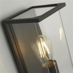 Searchlight outdoor wall light Bakerloo, 1x15WxE27, IP44, dark grey, 8208GY