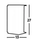 Searchlight outdoor wall light Bakerloo, 1x15WxE27, IP44, dark grey, 8208GY Searchlight outdoor wall light Bakerloo, 1x15WxE27, IP44, dark grey, 8208GY