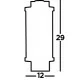 Searchlight outdoor wall light Bakerloo, 1x60WxE27, IP44, black, 8631BK Searchlight outdoor wall light Bakerloo, 1x60WxE27, IP44, black, 8631BK