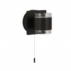 Searchlight Iluminacion wall LED light Tumbler LED IP44 93290-2BK