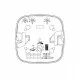 Steinel presence sensor IR Quattro 8m DALI-2 APC, 360°, IP20, 002749 Steinel presence sensor IR Quattro 8m DALI-2 APC, 360°, IP20, 002749