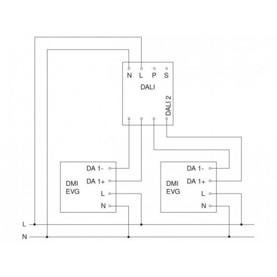 Steinel presence sensor IR Quattro 8m DALI-2 APC, 360°, IP20, 002749