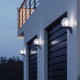 Steinel outdoor wall lamp with sensor light L 585 S black, IP44, 005535