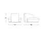 Steinel Bewegungsmelder sensIQ S, 300°, IP54, 056650 Steinel Bewegungsmelder sensIQ S, 300°, IP54, 056650