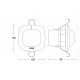 Steinel presence sensor IR Quattro HD 24m DALI plus, 360°, IP20, 035273 Steinel presence sensor IR Quattro HD 24m DALI plus, 360°, IP20, 035273