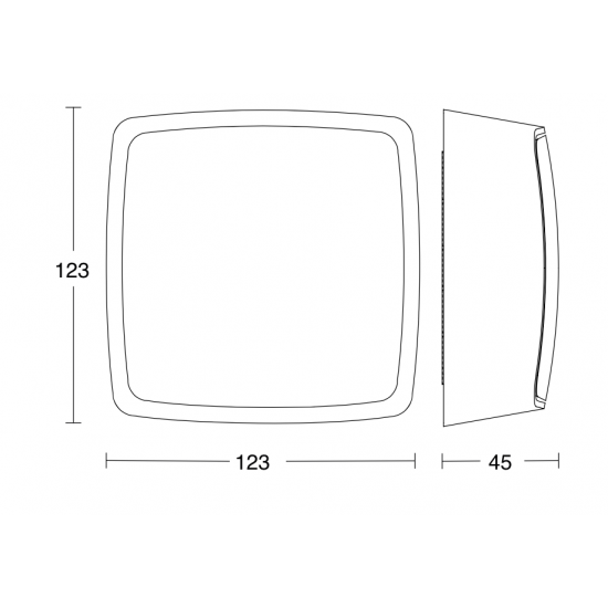 Steinel presence sensor True Presence COM1, 360°, IP54, 057916