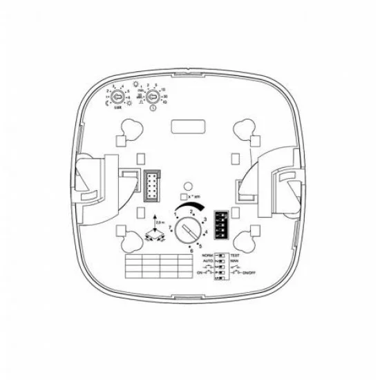 Steinel presence sensor HF 360 COM1, 360°, IP20, 751302 Steinel presence sensor HF 360 COM1, 360°, IP20, 751302